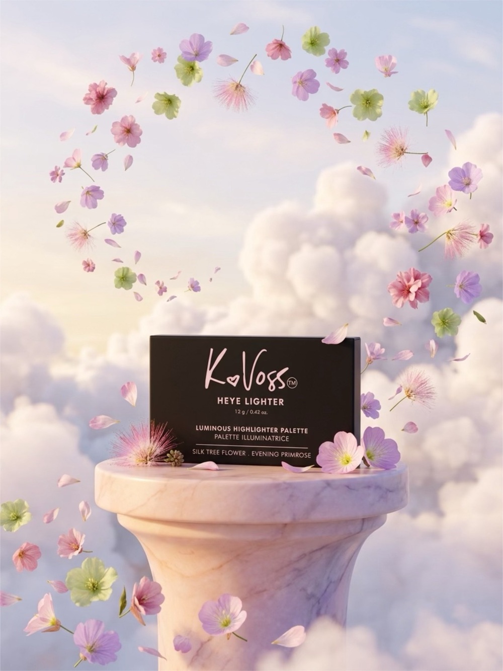 Heye Lighter Luminous Highlighter Palette - Three Shades